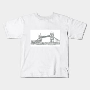 Tower Bridge Kids T-Shirt